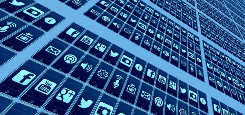 immagine con icone app internet
